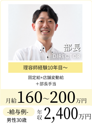 部長給与例