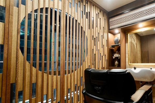 PREMIUM BARBER銀座店受付写真