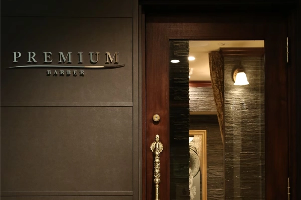 PREMIUM BARBER新宿店受付写真