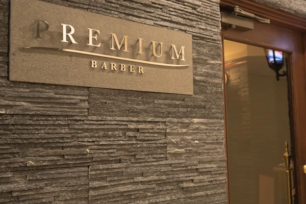 PREMIUM BARBER原宿店受付写真
