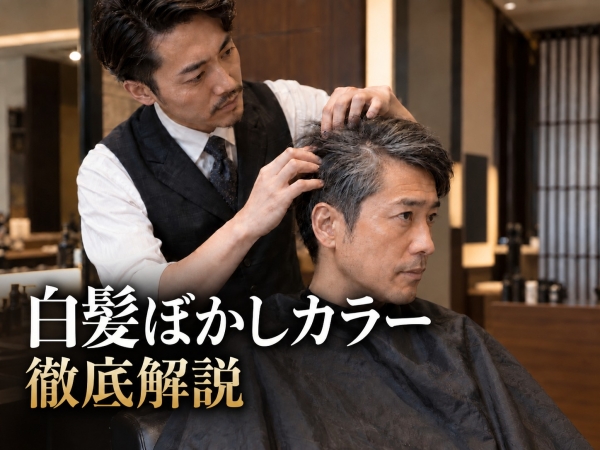 大人の魅力を引き出す！白髪ぼかしカラー徹底解説【半個室で安心】