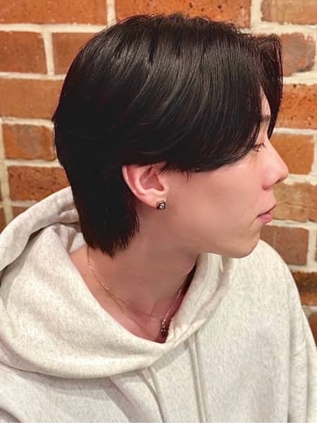 Middle part × Trendy hairstyle × 2025