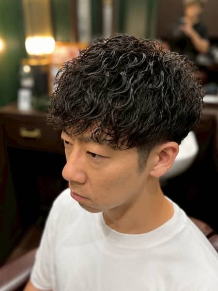 スパイラルパーマ
