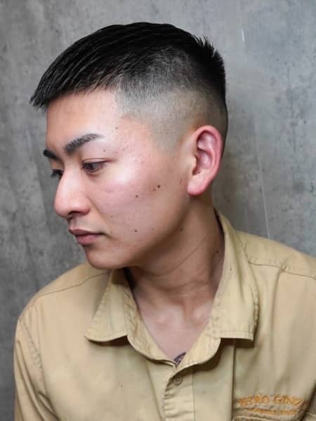 王道クロップフェード