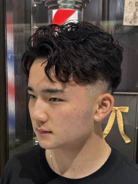 フェザーパーマ 梅田/茶屋町/barber/難波