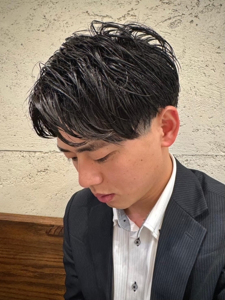 64わけナチュラルセンターパート