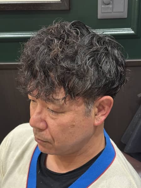 スパイラルパーマ