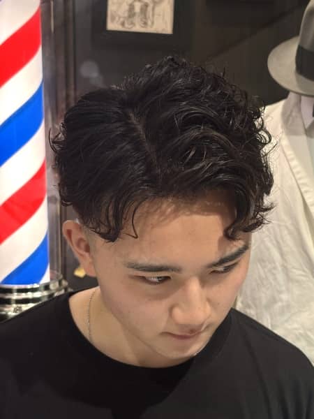 フェザーパーマ 梅田/茶屋町/barber/難波
