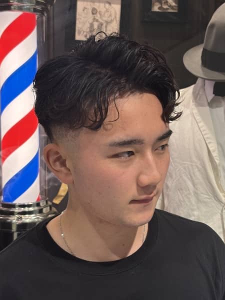 フェザーパーマ 梅田/茶屋町/barber/難波