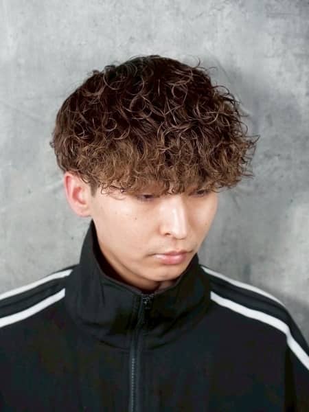 【冬大人気】波巻きパーマ