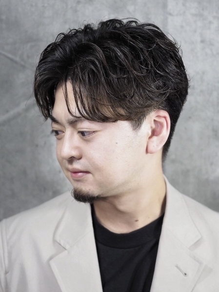 上野で人気のナチュラルフェザーパーマ