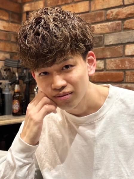 【HIRO GINZA仙台本店-/シャドウパーマ】