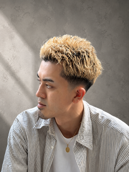 ハイトーンスパイキーショート