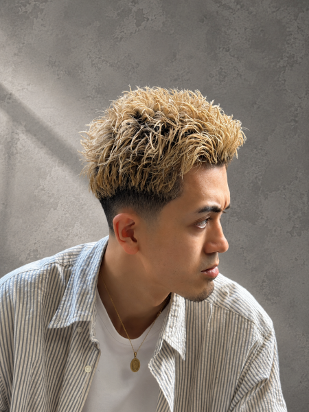ハイトーンスパイキーショート