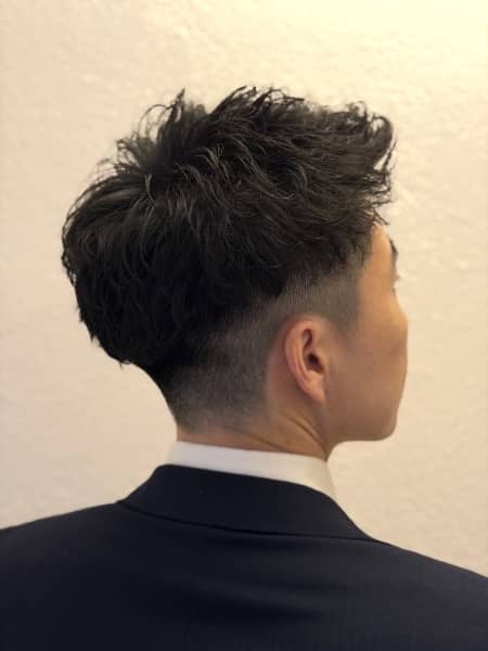 アイロンパーマショート