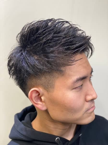 アイロンパーマ×ショート