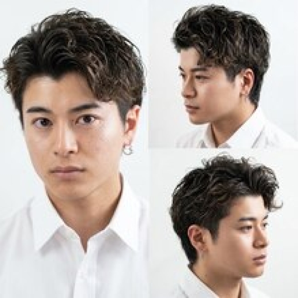 大人の夏はショートパーマで爽やかに