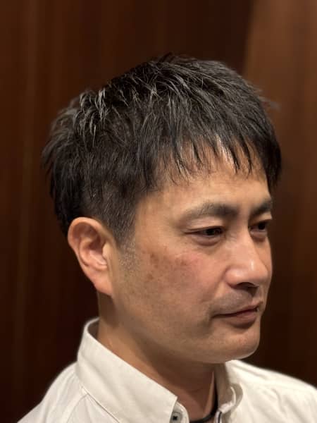 50代 メンズ 髪型 田町 三田 芝 浜松町