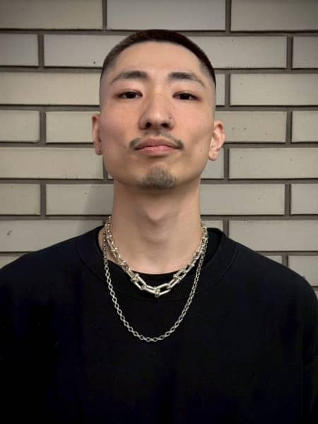 【HIRO GINZA仙台本店-/ボウズフェード】