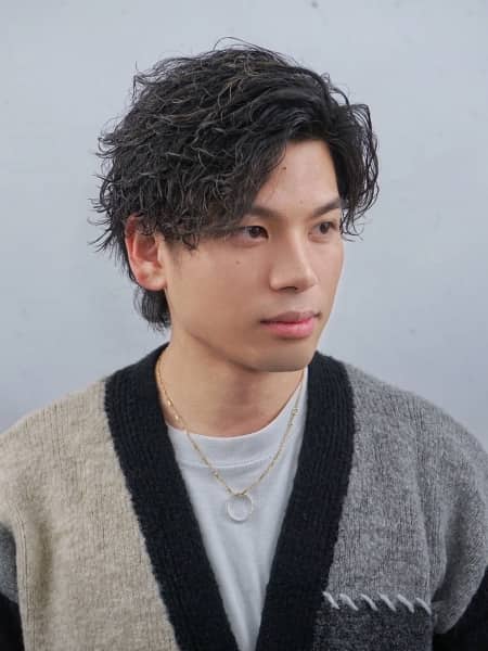 春仕様のメンズパーマ!