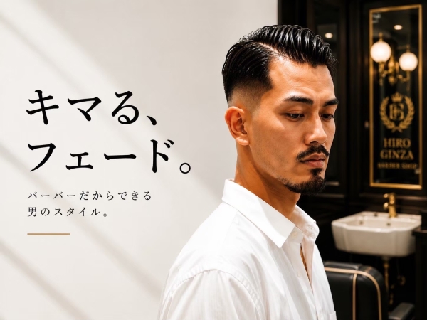 暑い夏こそフェードスタイル