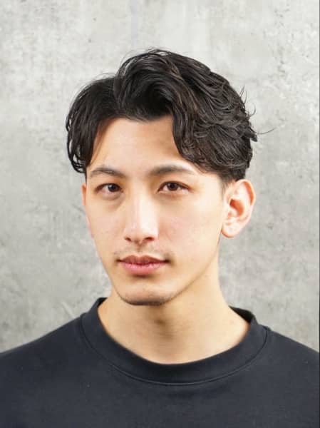 ナチュラルパーマスタイル