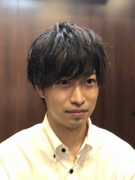 前下がりツイスパ