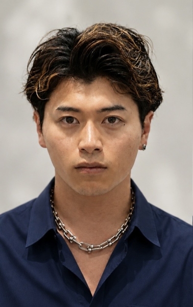 かき上げナチュラル