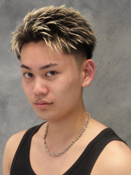 スパイキーショート　メッシュ