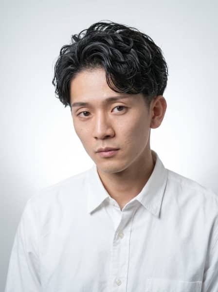 清潔感とおしゃれを両立する大人のパーマ