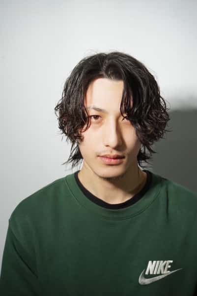 サーフカールパーマ