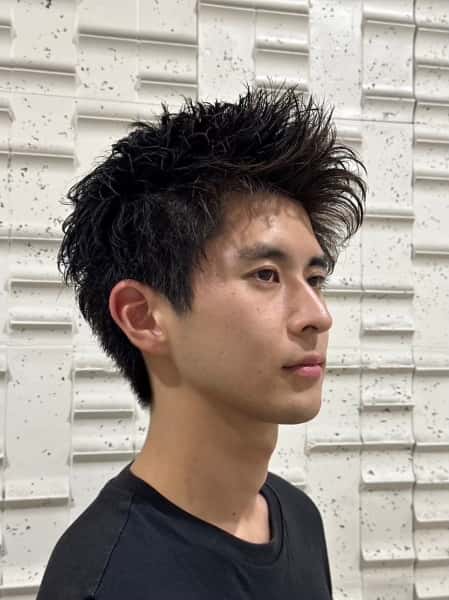 前あげスパイキーショート