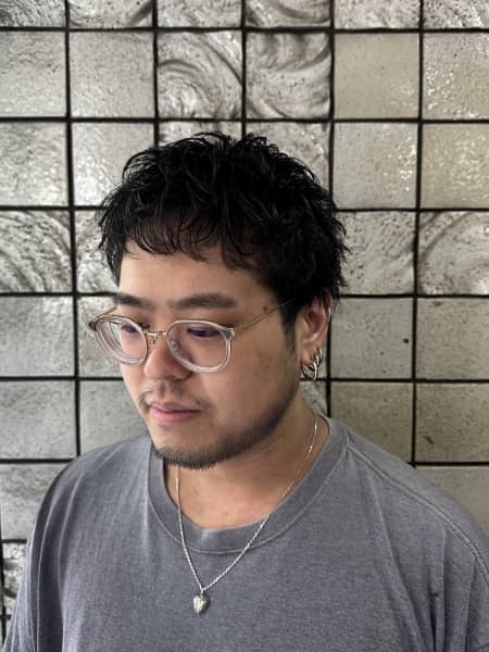 メンズ　ルーズショート　刈り上げないショート