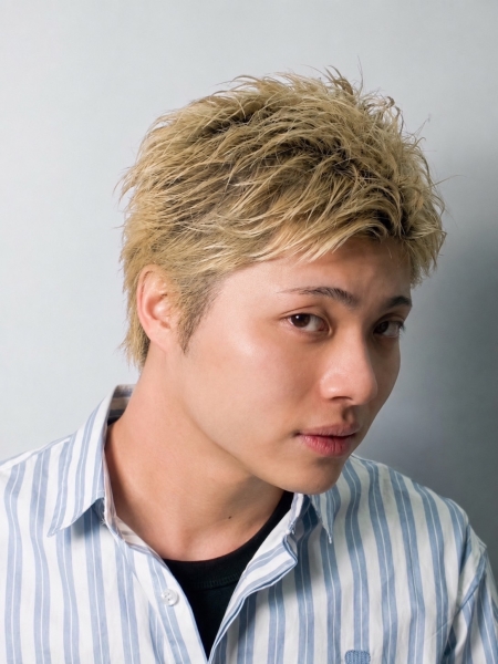 ハイトーンスパイキーショート