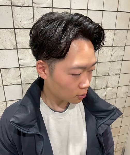 ツーブロック刈り上げ