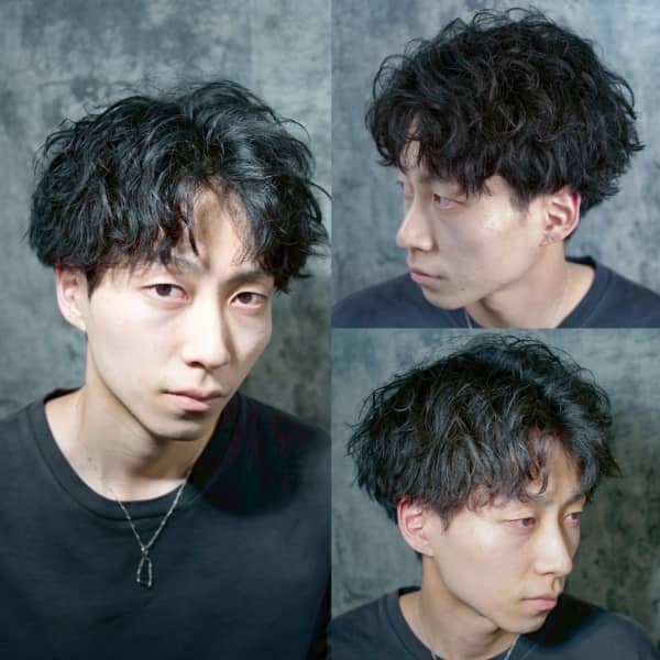 「無造作パーマで作る。大人のラフマッシュ」
