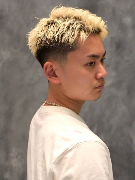 清潔感が続くフェードスタイル