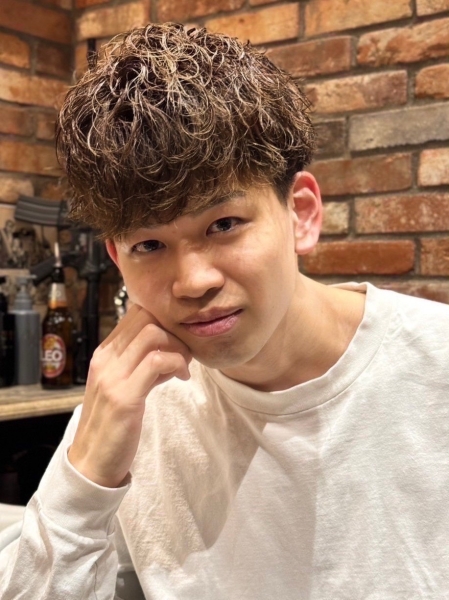 スパイラルパーマ