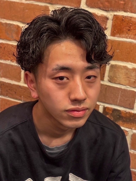 スパイラルパーマ
