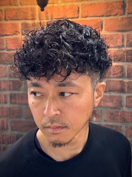 ツイストスパイラル×濡れ感マッシュフェード