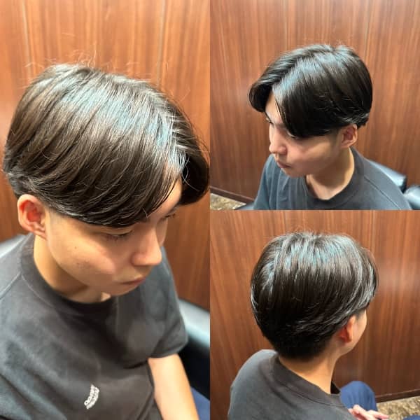 カルマパーマ センターパート