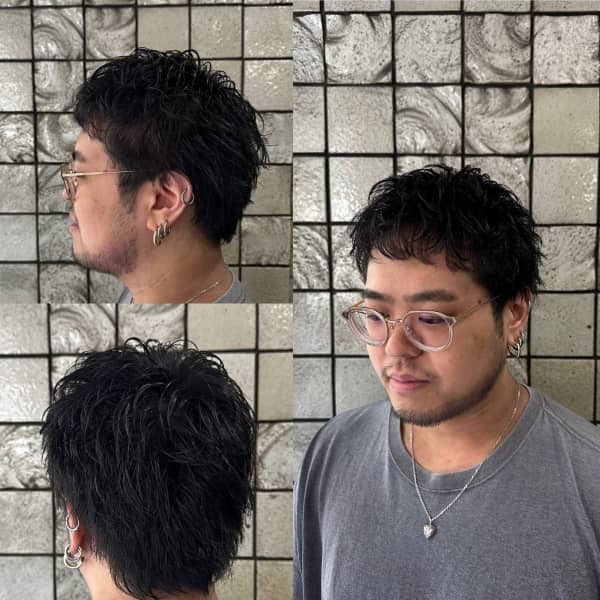 King Gnu 井口さん風パーマ