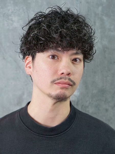 ラフカーリーマッシュ/無造作ツイストスパイラルショート