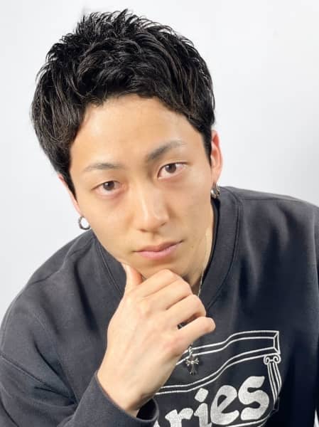 ツーブロなしショートスタイル