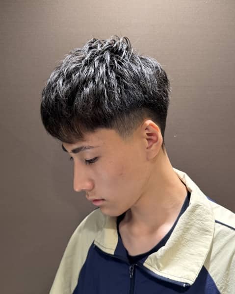 ローテーパーフェードショート