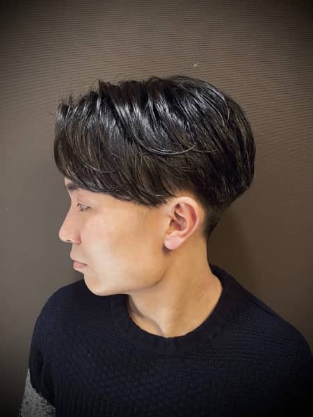 センターパート　ビジネス　ショート