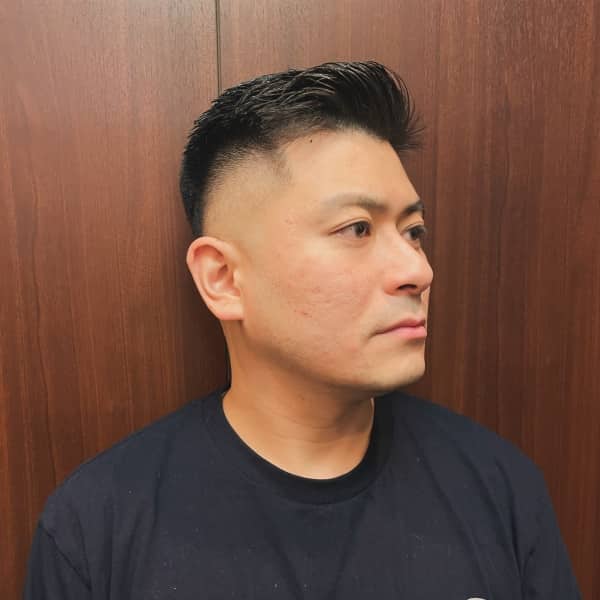 王道73スキンフェード