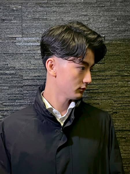 ナチュラルフェードセンターパート