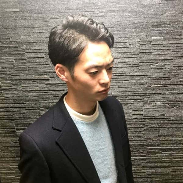 ツーブロビジネスショート