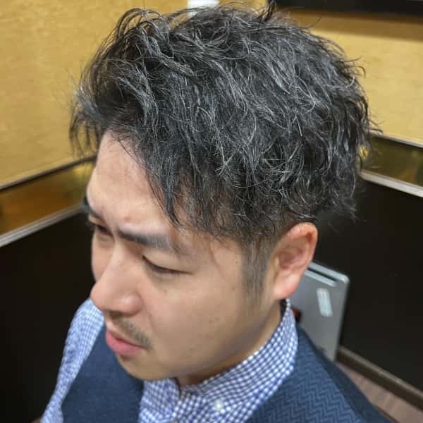 軟毛パーマ